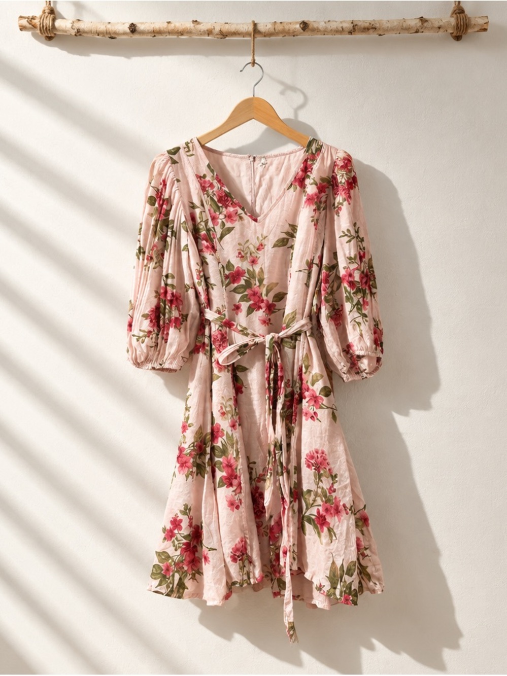 By the river mini floral dress